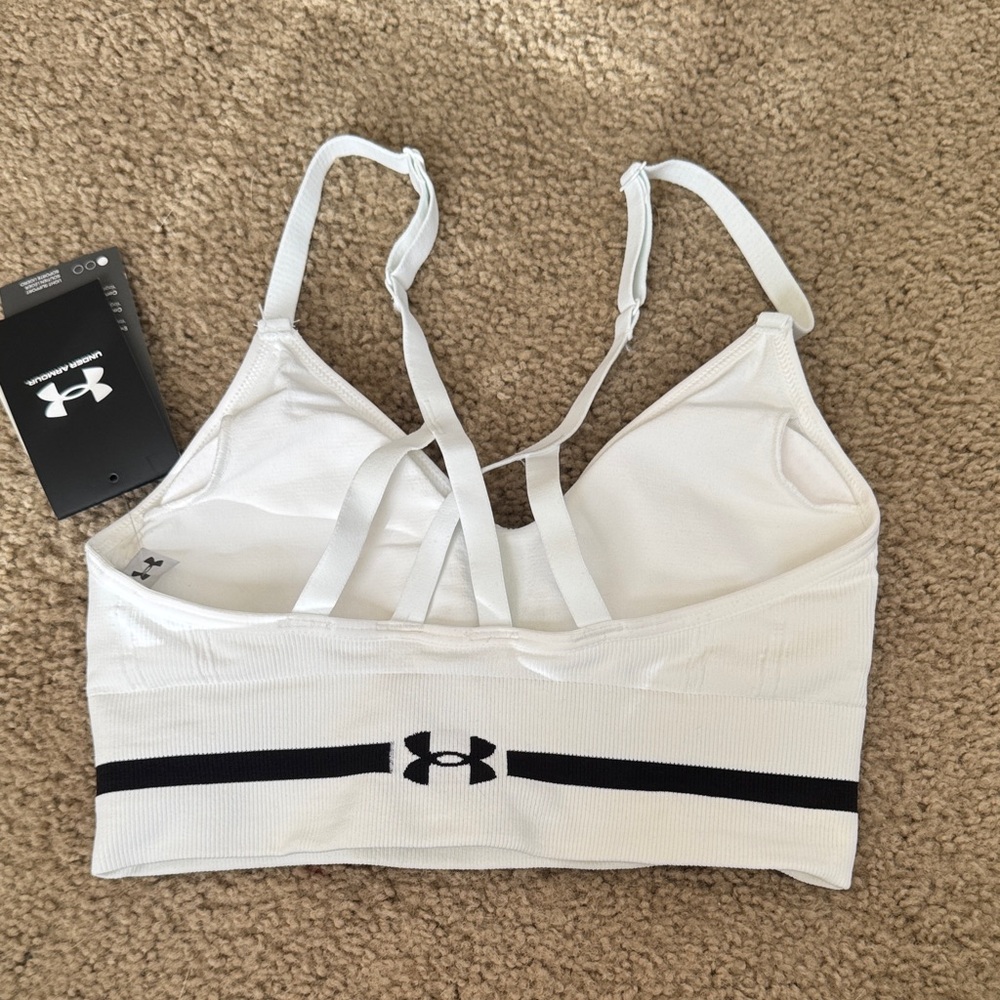 Under Armour White Strappy Sports Bra - Picture 2 of 2